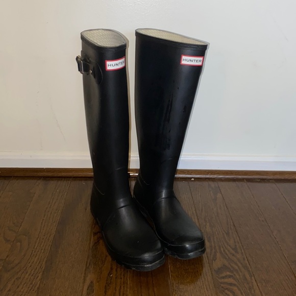 Womens original tall Hunter boots - Picture 1 of 1